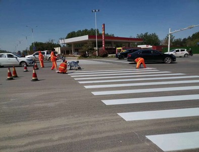 承德承德专业道路划线施工